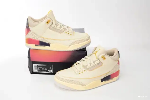 Rep TBkick Air x FN0344-901 Balvin J Sunset 3 Jordan Medellin 0507